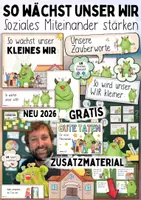 Vorschau - Poster - Soziales Miteinander & das kleine Wir / Schilder - Deckblatt