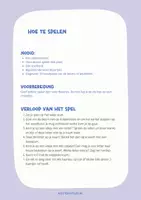 Voorbeeld - Woordbingo - Pagina 2