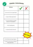 Vorschau - Arbeitsblätter - Deutsch-Innerer Monolog- Checkliste Klasse 9/10 - Seite 2