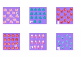Vista previa - Juegos / Gamificación - Matemáticas manipulativas. Cuenta monstruos - página 3