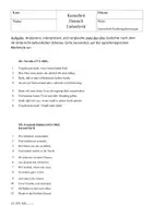 Vorschau - Klassenarbeiten - KA Vergleich Liebeslyrik Barock Romantik Realismus von Kassio - Seite 1