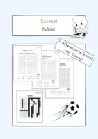 Vorschau - Arbeitsblätter - Suchsel Fußball | 4-fach-differenziert | inkl. Lösung | WM - Deckblatt