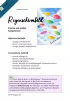 Vorschau - Unterrichtsreihen - N³ UE BK Regenschirmbild - Deckend und Lasierend von Kassio - Deckblatt