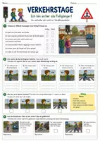 Vorschau - Arbeitsblätter - Sicher im Verkehr – Grundschule - Deckblatt