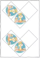 Vorschau - Mal- und Bastelvorlagen - Lesezeichen Giraffe – Klassentier Giraffenklasse | Ecklesezeichen Ausmalen & Basteln - Seite 2