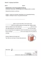 Vorschau - Arbeitsblätter - Materialpaket: Vorgangsbeschreibung Bastelanleitung - Papierflieger und Rezept - Heißer Kakao - Seite 1
