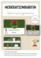 Vorschau - Anderer Materialtyp - Moderationskarten Advent - Deckblatt