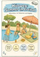Vorschau - Bildkarten - Sommerferien - Deckblatt