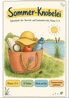 Vorschau - Arbeitsblätter - Sommer Deutsch & Sachunterricht Klasse 3-4 Materialpaket - Seite 1
