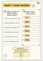 Vorschau - Arbeitsblätter - Sommer Deutsch & Sachunterricht Klasse 3-4 Materialpaket - Seite 2