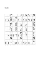 Vorschau - Arbeitsblätter - Fronleichnam - Suchsel - Seite 2