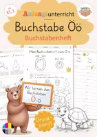 Vorschau - Arbeitsblätter - Anfangsunterricht: Buchstabeneinführung Öö - Buchstabenheft (Klasse 1) - Deckblatt