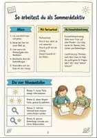 Vorschau - Aufgabenkarten - Sommerferien - Seite 1