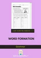 Vorschau - Unterrichtsreihen - Word Formation (Word Families): Grammar (English) - Deckblatt