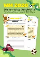 Vorschau - Arbeitsblätter - Materialpaket Fußball WM 2026 - Deckblatt