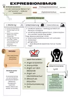 Vorschau - Arbeitsblätter - Epochensteckbrief Expressionismus - Seite 1