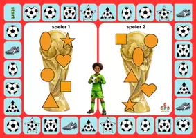 Voorbeeld - Spellen pakket wk voetbal met 9 spellen/opdrachten - Pagina 3