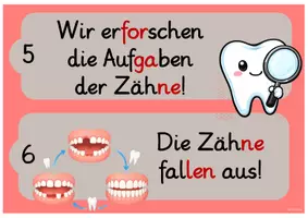 Vorschau - Unterrichtsreihen - Reihentransparenz Zähne - Seite 3