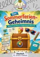 Vorschau - Spiele - Escape Room Deutsch: Sommerferien - Deckblatt