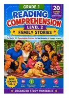 Προεπισκόπηση - Φύλλα εργασίας - GRADE 1 Level 2 - 20 Family Stories - Εξώφυλλο