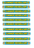 anteprima - Flashcard - Summer vocabulary lesson + bingo (1) - Pagina 2