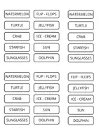 anteprima - Flashcard - Summer vocabulary lesson + bingo (1) - Pagina 3