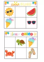 anteprima - Flashcard - Summer vocabulary lesson + bingo (1) - Pagina di copertina
