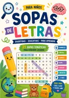 Vista previa - Juegos / Gamificación - SOPAS DE LETRAS PROGRESIVAS PARA NIÑOS - Portada