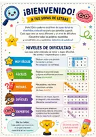 Vista previa - Juegos / Gamificación - SOPAS DE LETRAS PROGRESIVAS PARA NIÑOS - página 1