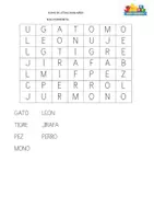 Vista previa - Juegos / Gamificación - SOPAS DE LETRAS PROGRESIVAS PARA NIÑOS - página 3
