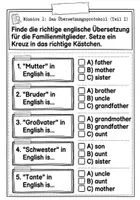 Vorschau - Arbeitsblätter - Englisch Family Members - Detektiv-Akte - Seite 2