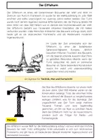 Vorschau - Arbeitsblätter - Der Eiffelturm: Geschichte, Bau & Ingenieurskunst - Seite 1