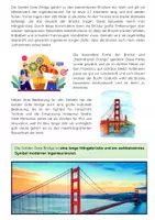 Vorschau - Arbeitsblätter - Die Golden Gate Bridge: Hängebrücke & San Francisco - Seite 2