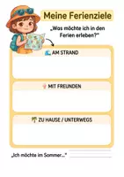 Vorschau - Arbeitsblätter - Sommerferien-Heft: „Sunnys Sommerferien“ Wissens-, Rätsel- & Mitmachheft (Kita, Vorschule & Klasse 1-2) - Seite 3