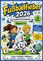 Vorschau - Stundenentwürfe - Fußballfieber 2026 – Comic-Lernheft zur Fußball-WM | Klasse 3/4 - Spannendes Material zum Schuljahresende - Deckblatt