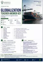 Vorschau - Arbeitsblätter - Globalization Vocabulary | Englisch Oberstufe B2 + C1 - Seite 3