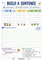 Vorschau - Arbeitsblätter - Build a Sentence & Write a Letter | Satzbau, Wortschatz & Schreiben - Seite 2