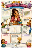 Vorschau - Arbeitsblätter - LEHRERZEUGNIS - ABSCHIED FÜR LEHRER LEHRERINNEN - qlixu - Seite 2