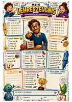 Vorschau - Arbeitsblätter - LEHRERZEUGNIS - ABSCHIED FÜR LEHRER LEHRERINNEN - qlixu - Seite 3