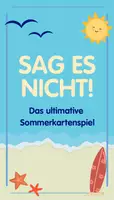 Vorschau - Spiele - Sag es nicht! – 50 sommerliche Wortschatz-Karten für die letzten Stunden vor den Sommerferien (Spiel & Lehrerhandreichung) ohne Schnittkanten - Deckblatt