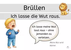 Vorschau - Stundenentwürfe - Wut verstehen und bewältigen – Strategien für den Umgang mit starken Gefühlen (Plakate & Unterrichtsmaterial) - Seite 3