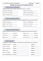 Vorschau - Arbeitsblätter - Mathematik 6: Prozentrechenprofi - Deckblatt