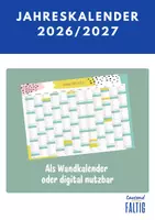 Vorschau - Poster - Jahreskalender Schuljahr 2026/2027 - Deckblatt