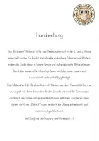 Vorschau - Präsentationen/Tafelbilder - Blitzlesen für die digitale Tafel: Sommer (Kl. 2-4) - Seite 1