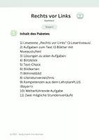 Vorschau - Stundenentwürfe - Rechts vor Links - Klasse 2 - 3-fach differenzierter Lesetext (Stundenverlauf, Bildkarten, Aufgaben + Lösungen uvm.) - Seite 3