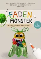 Vorschau - Mal- und Bastelvorlagen - Fadenmonster gestalten - Garn und Leim - Deckblatt