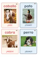 Vista previa - Refuerzo / NEE / Materiales de apoyo - Onomatopeyas (animales sonidos) - Portada