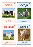 Vista previa - Refuerzo / NEE / Materiales de apoyo - Onomatopeyas (animales sonidos) - página 1