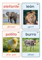 Vista previa - Refuerzo / NEE / Materiales de apoyo - Onomatopeyas (animales sonidos) - página 3