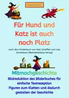 Vorschau - Fördermaterial/Inklusion - Für Hund und Katz ist auch noch PLatz - Deckblatt